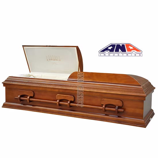 葬儀用陸軍/海軍/空軍無垢材棺