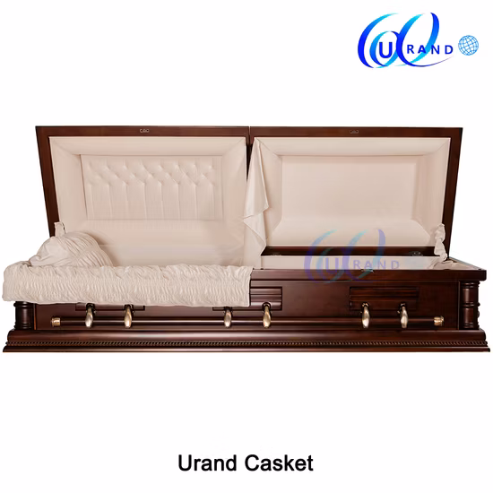 木製の棺 葬儀用の棺 地元のアメリアンの棺、ポプラの棺 オークの棺、チェリーの棺